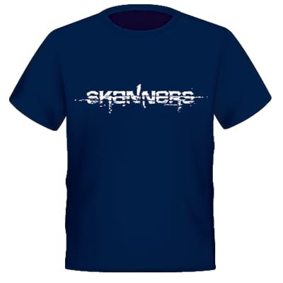 Skanners - blue t-shirt